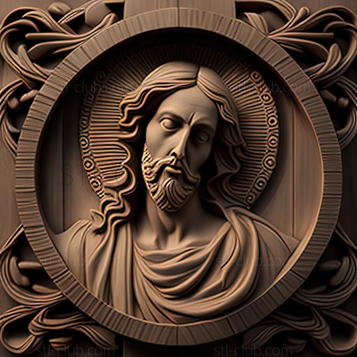 3D model st jesus (STL)